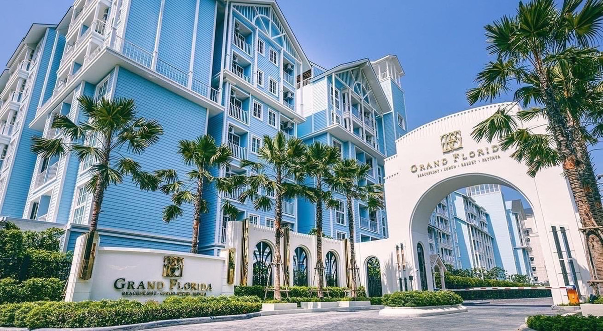 ขายคอนโดพัทยา บางแสน ชลบุรี สัตหีบ : ขาย คอนโดแกรนด์ ฟลอริด้า พัทยา (Grand Florida Pattaya) คอนโดติดริมทะเล หาดส่วนตัว