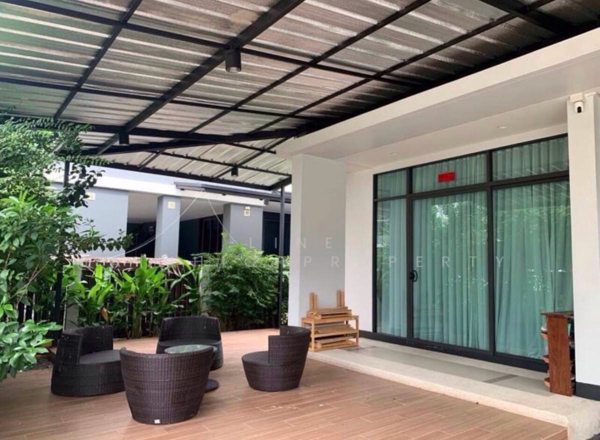 For RentHousePattanakan, Srinakarin : 2-story detached house for rent, Krungthep Kreetha, near Brighton College, Bangkok.
