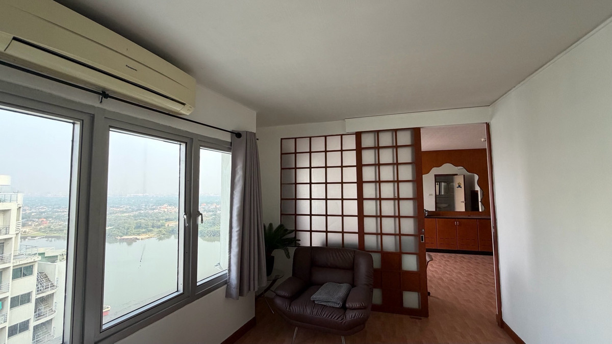 ขายคอนโดพระราม 3 สาธุประดิษฐ์ : SV City พระราม 3 อาคาร 7 ชั้น 26–27 ห้องสูง โปร่ง โล่ง ลมดี หันทิศตะวันออก รับแดดเช้าอ่อน ๆ ไม่ร้อนบ่าย พื้นที่ใช้สอย 179.64 ตร.ม.