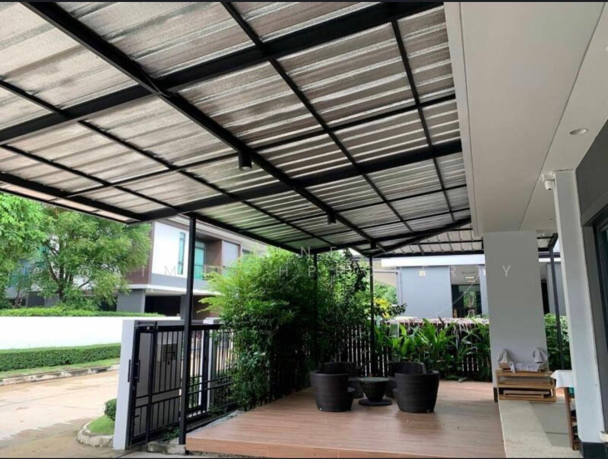 For RentHousePattanakan, Srinakarin : 2-story detached house for rent, Krungthep Kreetha, near Brighton College, Bangkok.