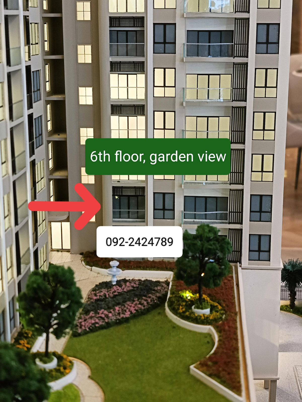 ขายดาวน์คอนโดสุขุมวิท อโศก ทองหล่อ : ขายห้องวิวสวน 3 ห้องนอน ได้สิทธิ์จอดรถ 2 คัน 124 ตร.ม.