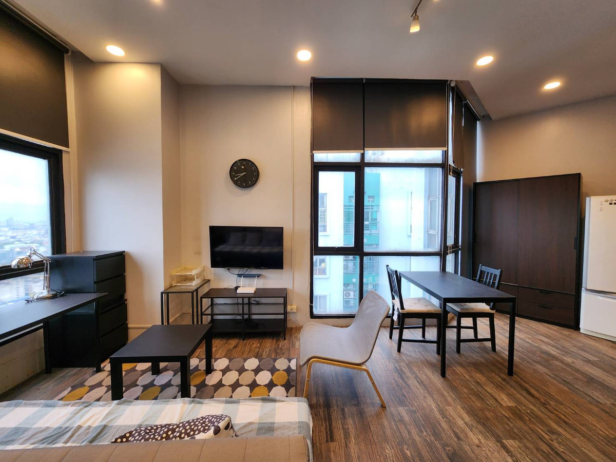 For SaleCondoRama3 (Riverside),Satupadit : 💥SL-5663💥 Condo for sale, beautiful room, good price, Lumpini Place Water Cliff👉 Add Line @rangrak