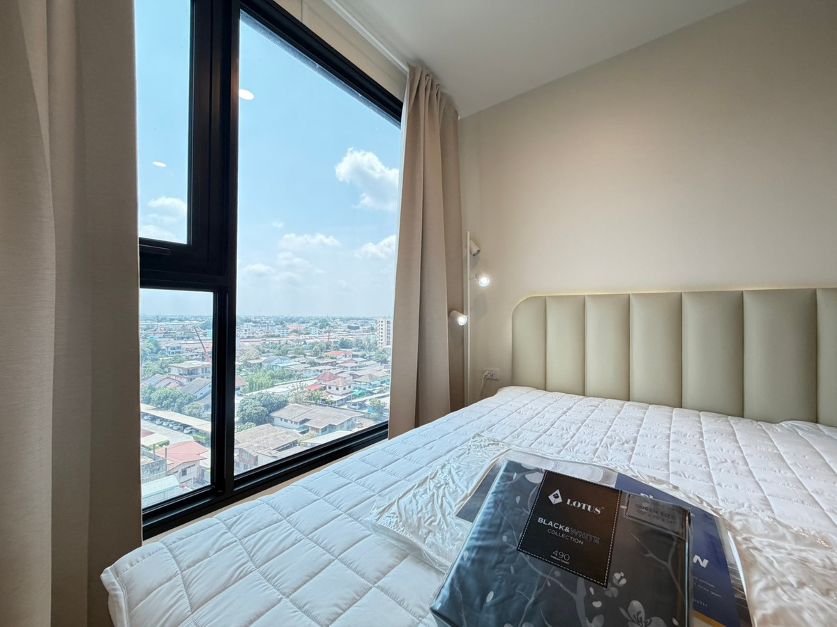 For RentCondoPinklao, Charansanitwong : New Condo for Rent | Triple Station Access 🚆 1BR 25 Sq.m. | Only 12,000 THB/Month