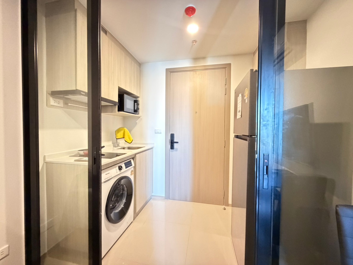 ให้เช่าคอนโด : New Condo for Rent | Triple Station Access 🚆 1BR 25 Sq.m. | Only 12,000 THB/Month