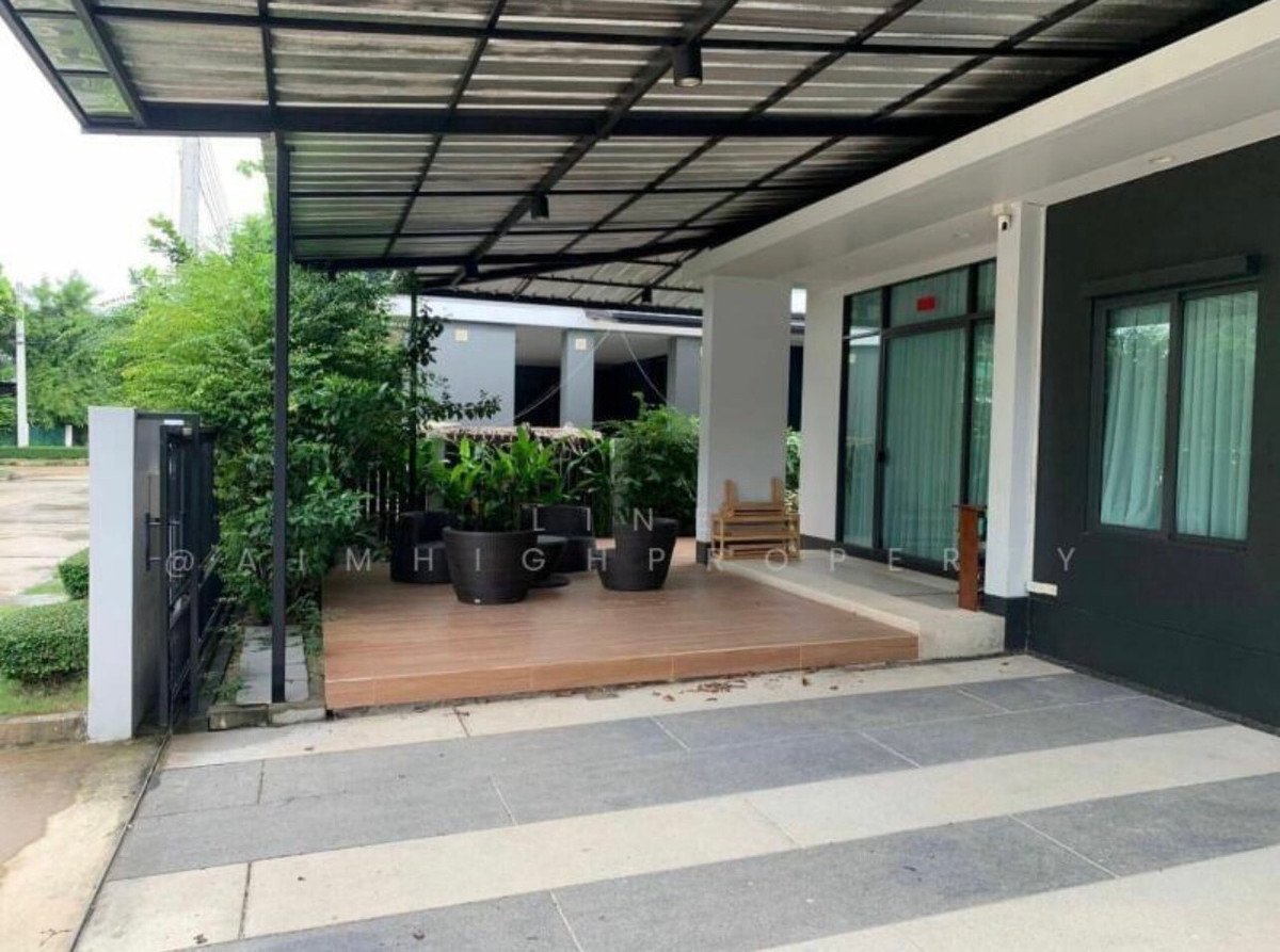 For RentHousePattanakan, Srinakarin : 2-story detached house for rent, Krungthep Kreetha, near Brighton College, Bangkok.