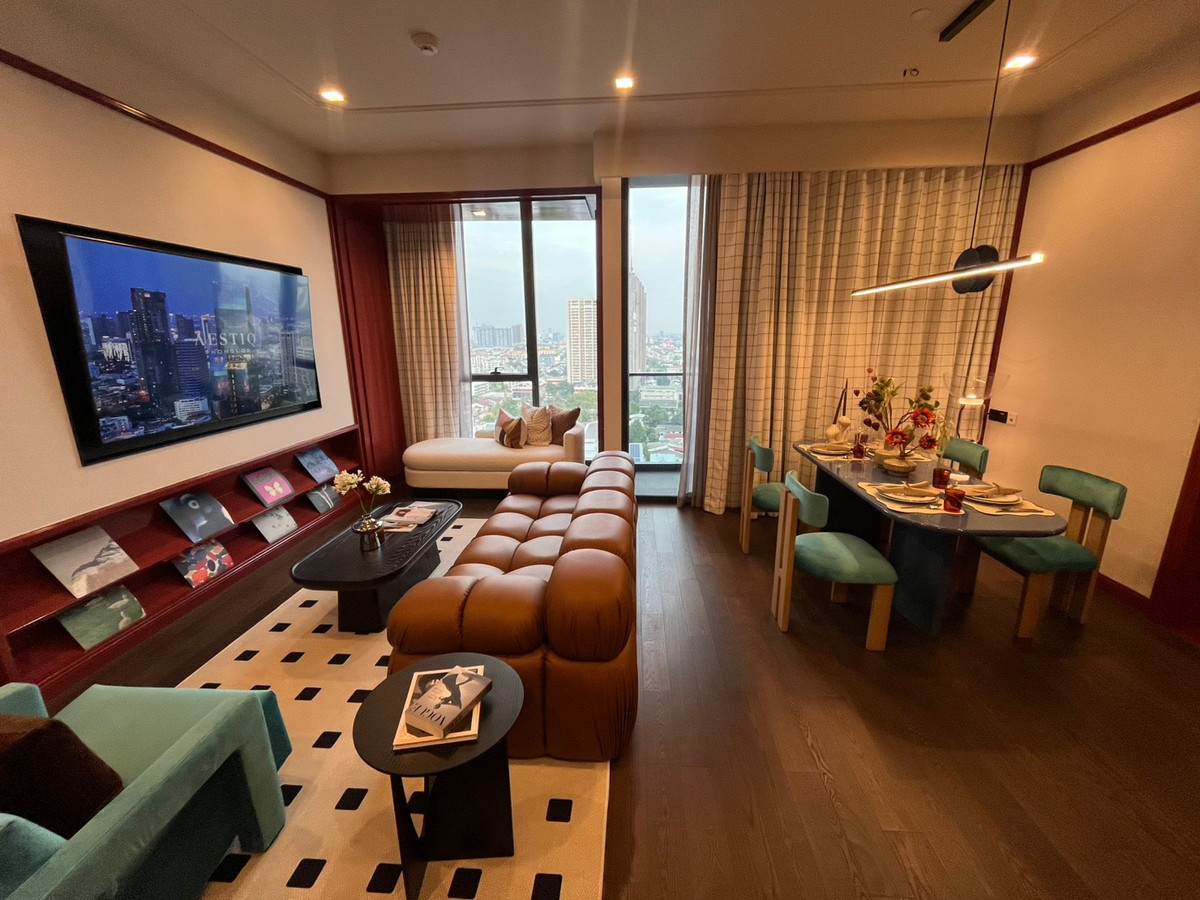 ขายคอนโดสุขุมวิท อโศก ทองหล่อ : 🔥 ขาย AESTIQ Thonglor | ห้อง Combine 2 Bedroom | 69.08 ตร.ม. | ราคาเพียง 20.9 ลบ. 🔥  🏙 โครงการ AESTIQ Thonglor คอนโด Luxury ใจกลางทองหล่อ ถนนสุขุมวิท 55