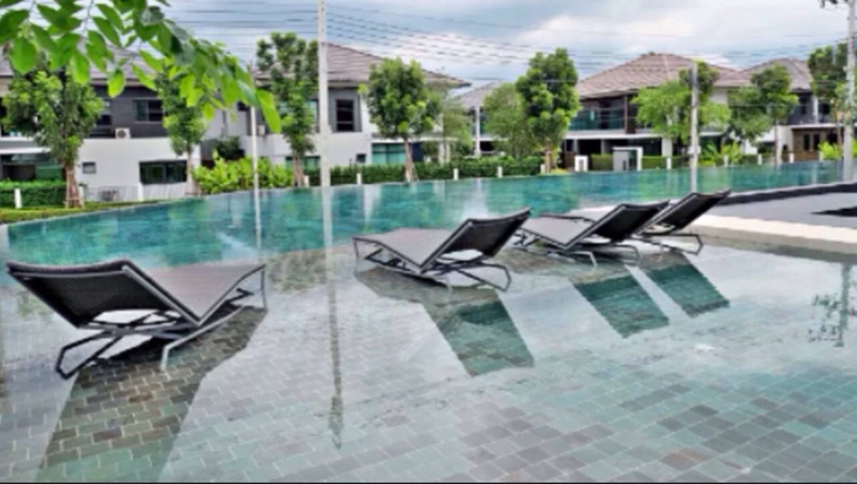 For RentHousePattanakan, Srinakarin : 2-story detached house for rent, Krungthep Kreetha, near Brighton College, Bangkok.