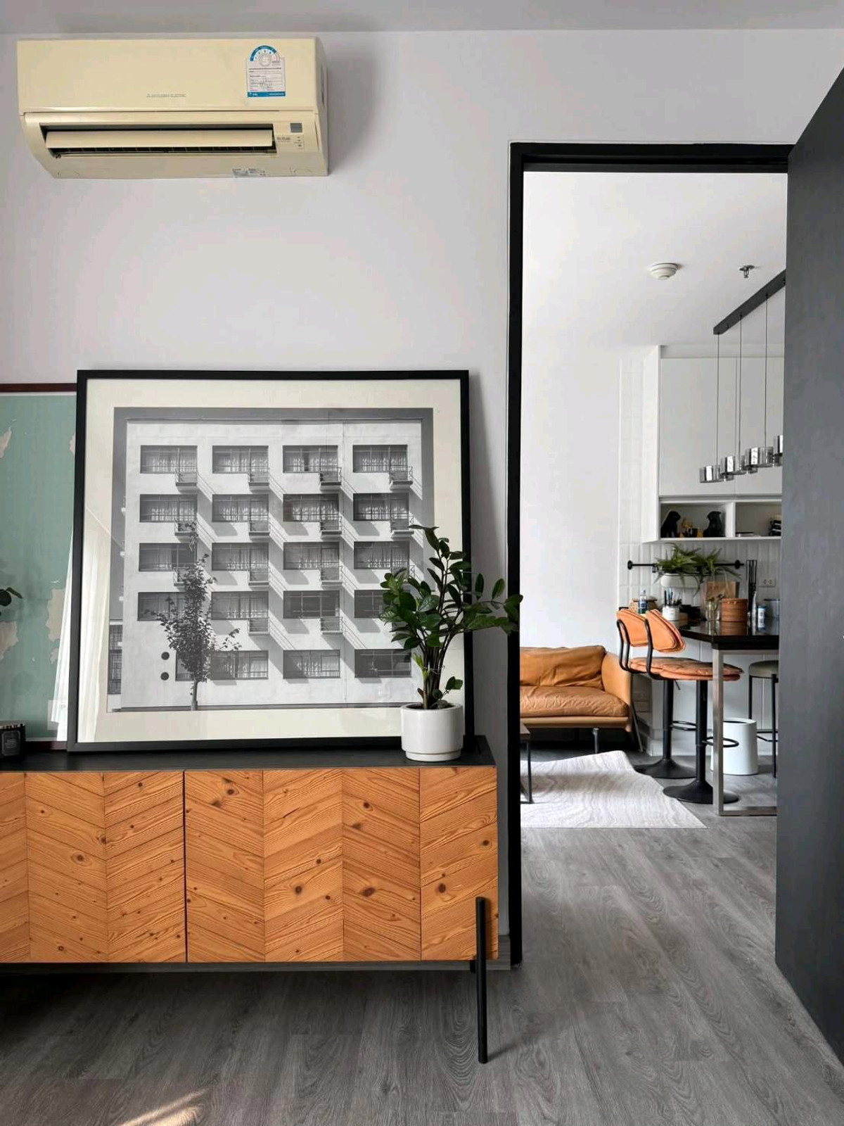 ให้เช่าคอนโดราชเทวี พญาไท : 🏬🚅ใกล้รถไฟฟ้า ใกล้ห้างฯใหญ่ ในเมืองสุดๆ ดิ แอดเดรส สยาม 2  นอน 1น้ำ พร้อมเข้าอยู่