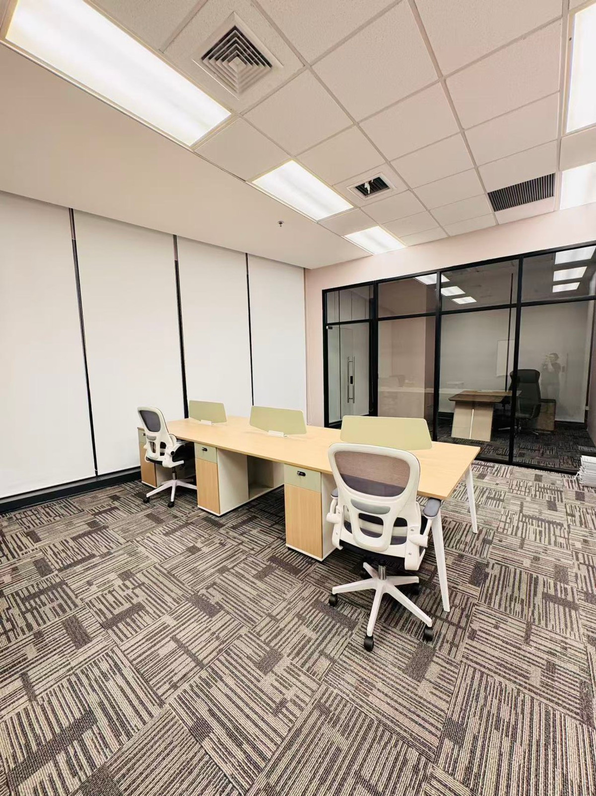 For RentOfficeWitthayu, Chidlom, Langsuan, Ploenchit : For RENT Serviced Office OK Space @PIER 111 55sqm Ready to Move Near BTS Chit Lom Central World Pratunam Siam Paragon