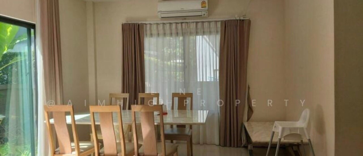 For RentHousePattanakan, Srinakarin : 2-story detached house for rent, Krungthep Kreetha, near Brighton College, Bangkok.