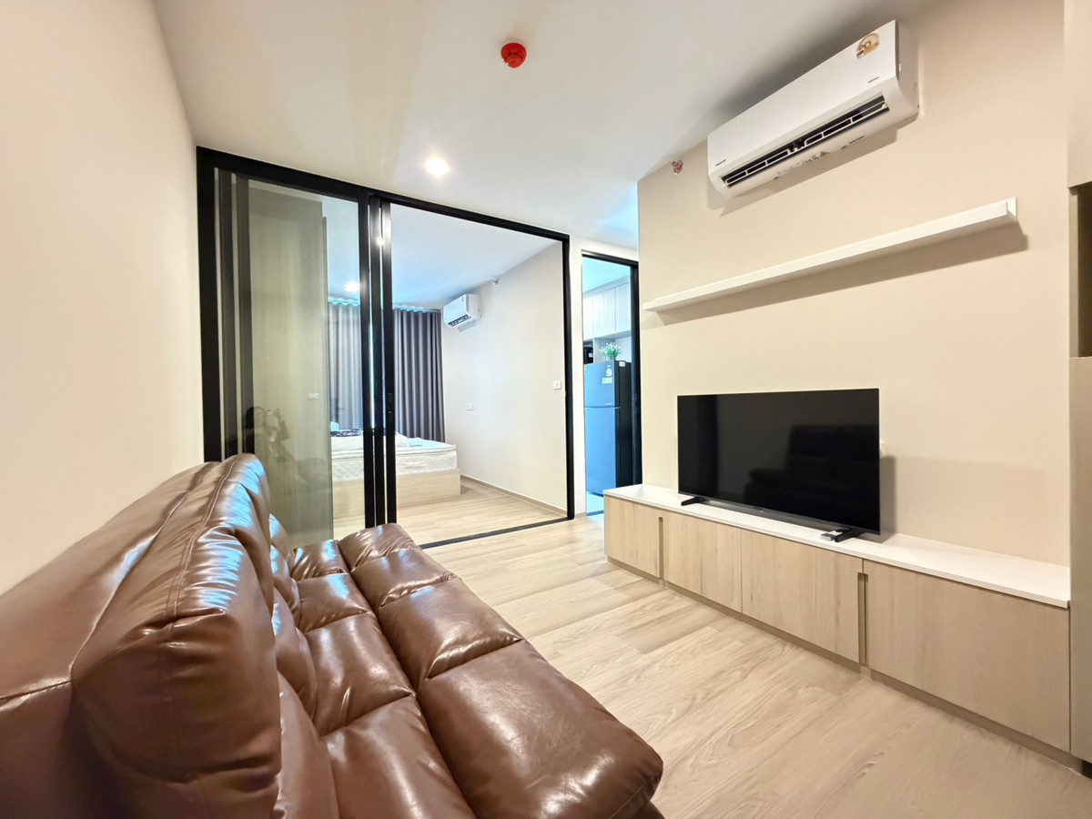 For RentCondoPinklao, Charansanitwong : New Condo for Rent | Triple Station Access 🚆 1BR 28 Sq.m. | Only 13,000 THB/Month