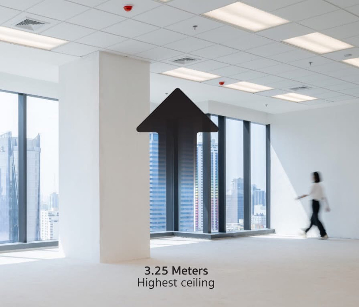 For RentOfficeWitthayu, Chidlom, Langsuan, Ploenchit : For RENT Serviced Office OK Space @PIER 111 55sqm Ready to Move Near BTS Chit Lom Central World Pratunam Siam Paragon