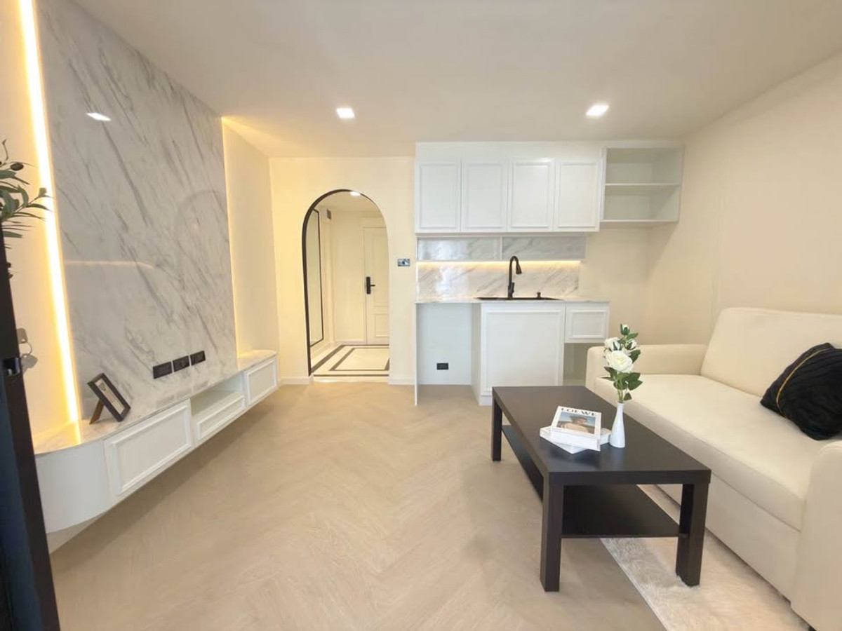 ขายคอนโดลาดพร้าว101 แฮปปี้แลนด์ : K-6777  ห้องสวย เฟอร์บิ้วอิน  Style modern Classic ขายด่วน ! city villa ตกแต่งใหม่ พร้อมอยู่