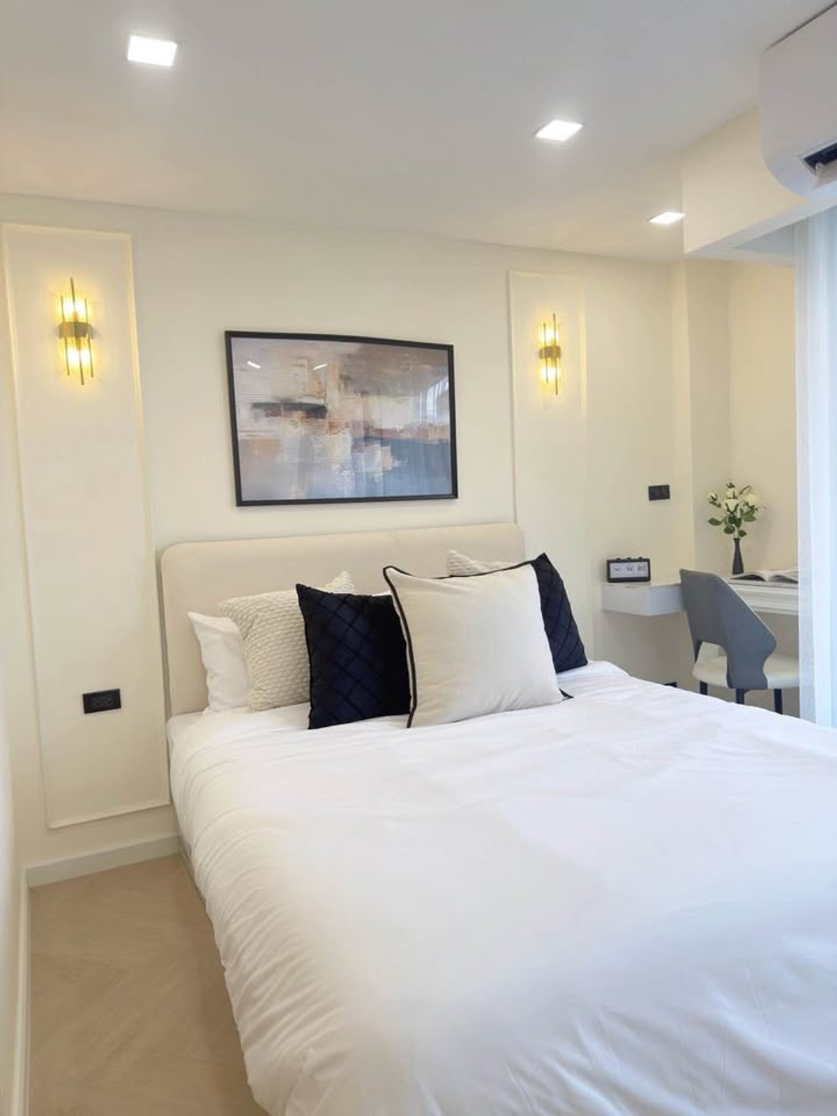 ขายคอนโดลาดพร้าว101 แฮปปี้แลนด์ : K-6777  ห้องสวย เฟอร์บิ้วอิน  Style modern Classic ขายด่วน ! city villa ตกแต่งใหม่ พร้อมอยู่