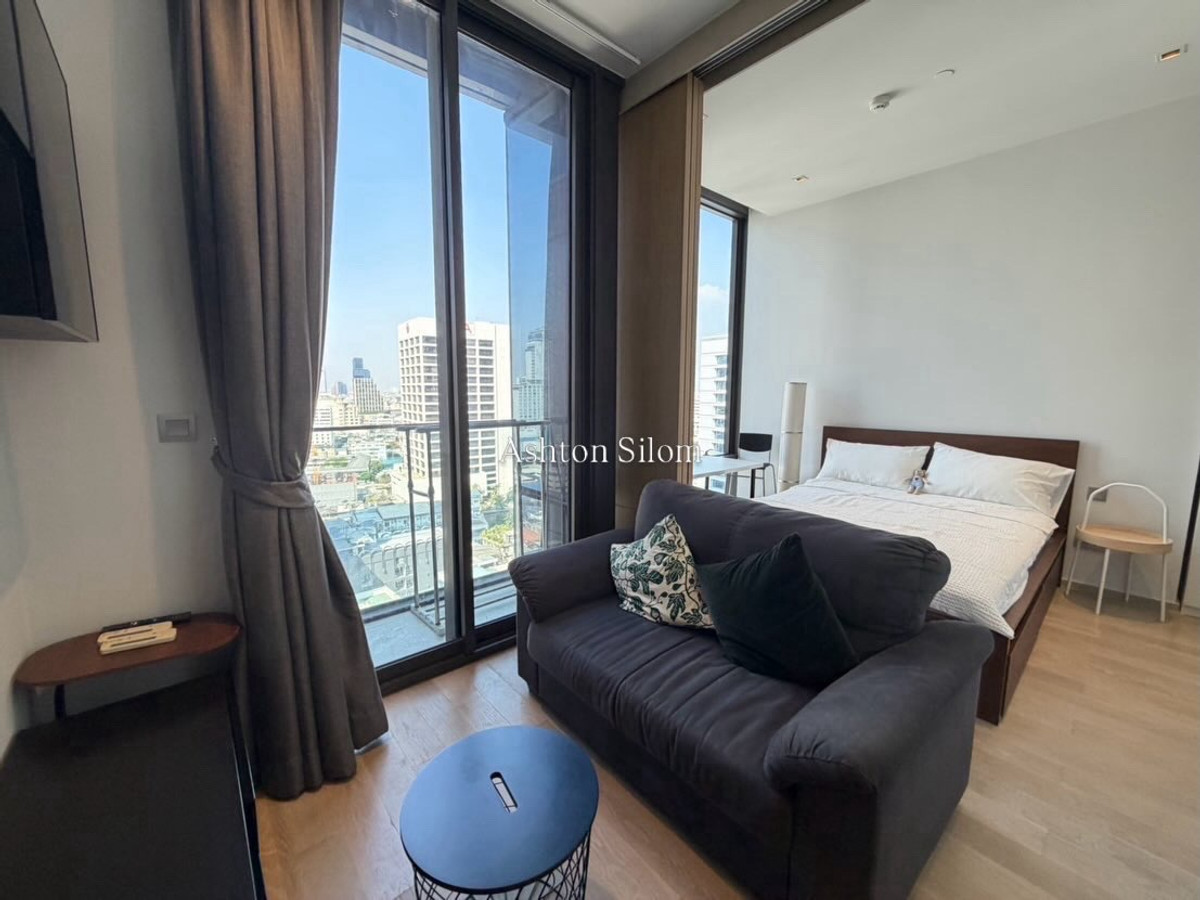 ให้เช่าคอนโดสีลม ศาลาแดง บางรัก : 🔥 ให้เช่า Ashton Silom – 23,000 บาท/เดือน 🔥• 1 ห้องนอน | 32 ตร.ม.• แต่งครบ พร้อมเข้าอยู่ 📲 Aomam (Agent) Tel / Line: 095-5871692