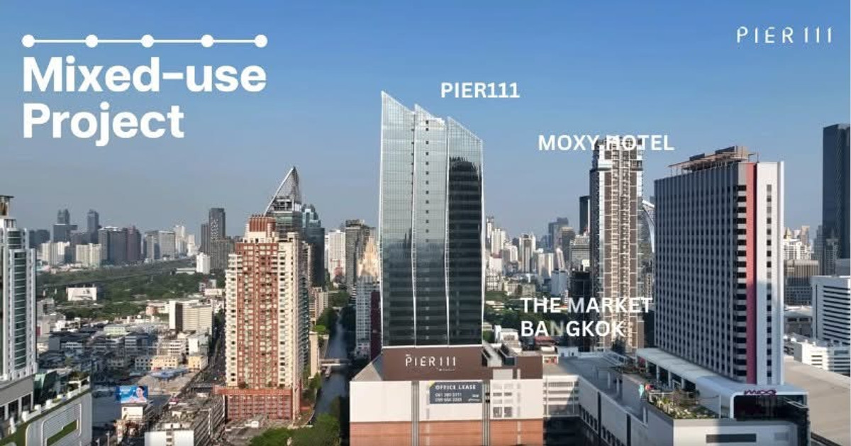 For RentOfficeWitthayu, Chidlom, Langsuan, Ploenchit : For RENT Serviced Office OK Space @PIER 111 55sqm Ready to Move Near BTS Chit Lom Central World Pratunam Siam Paragon