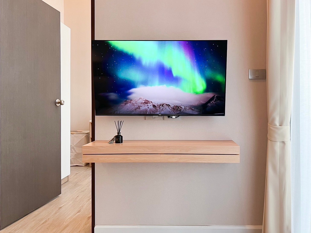 For RentCondoOnnut, Udomsuk : Condo for rent The Sky Sukhumvit Duplex room, beautiful, right on the cover, near Udomsuk BTS.