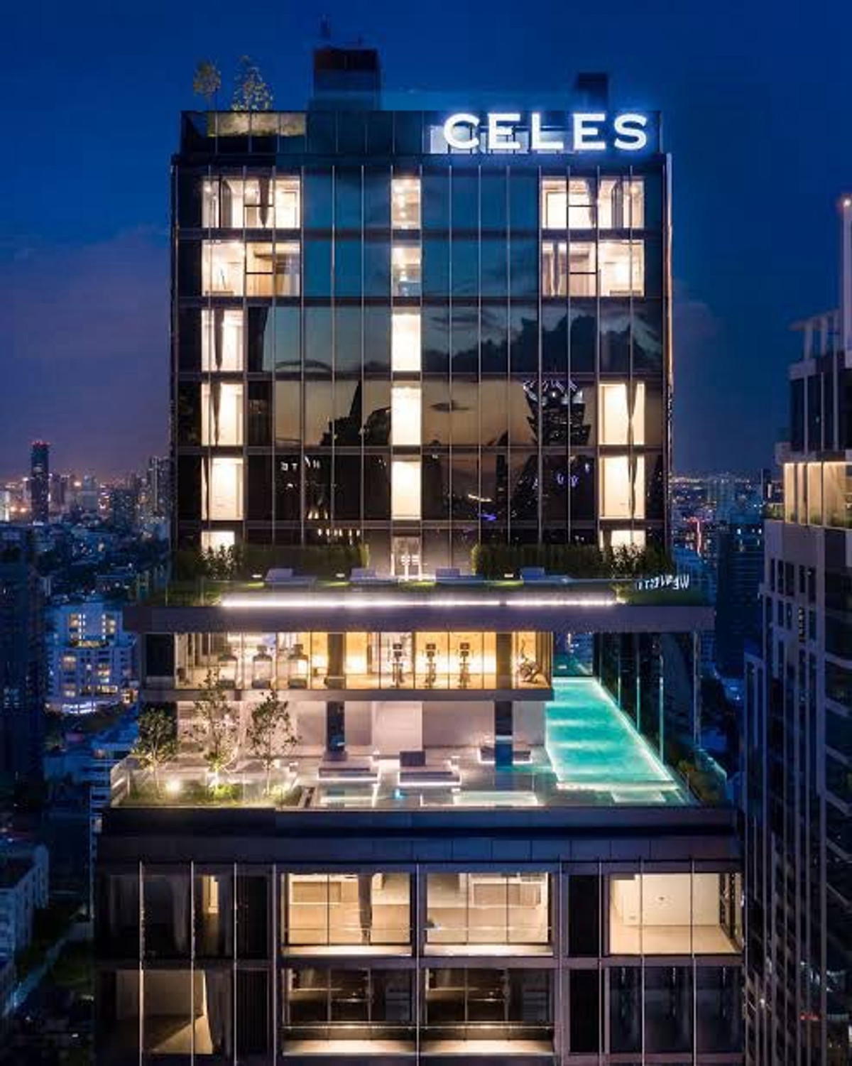 For RentCondoSukhumvit, Asoke, Thonglor : 🔥For Rent Now🔥 Celes Asoke 1-bedroom unit, spacious frontage, highlight unit of the project, beautiful room, fully furnished, next to MRT Sukhumvit ❗