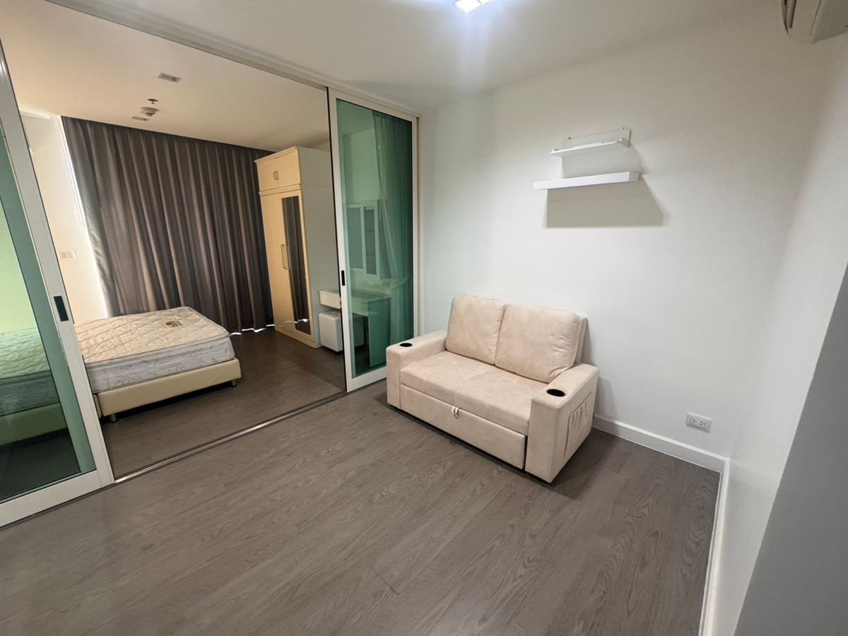 For RentCondoRama9, Petchburi, RCA : For rent, A space ID Asoke-Ratchada 1 bedroom, with automatic parking, near SWU Prasarnmit, MRT Rama 9