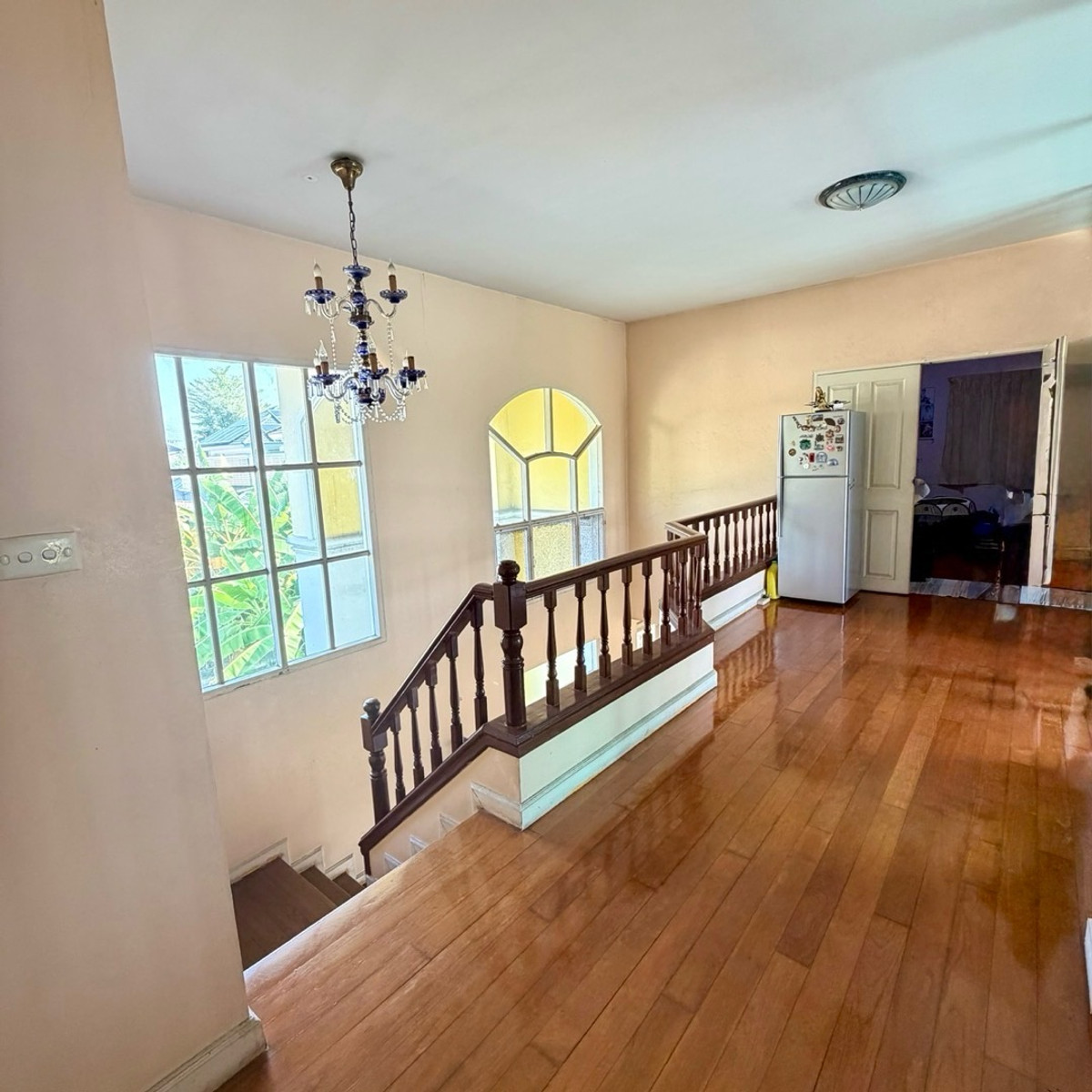 For SaleHousePathum Thani,Rangsit, Thammasat : Single house for sale, Maneerin Lake & Lagoon, Zone B, next to a canal approximately 115 meters wide.