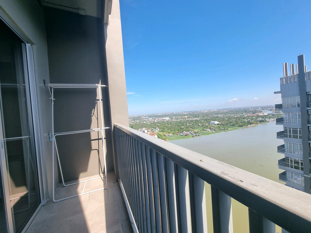 For RentCondoRattanathibet, Sanambinna : Condo for rent: Manor Sanambinnam, next to the Ministry of Commerce, river view.