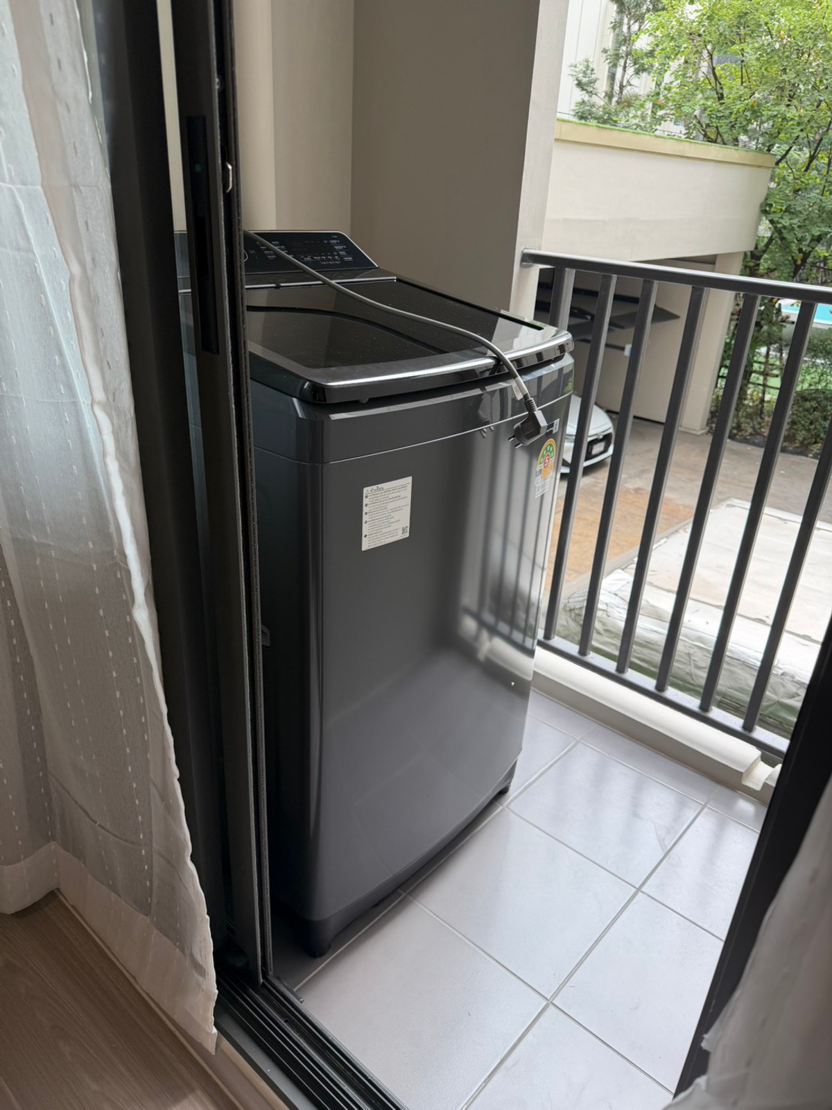 For RentCondoRatchadapisek, Huaikwang, Suttisan : Quintara Mhy Gen | Studio 23.64 sq.m. | 13,000 THB/mo | Near MRT Huai Khwang | Sliding Kitchen Divider