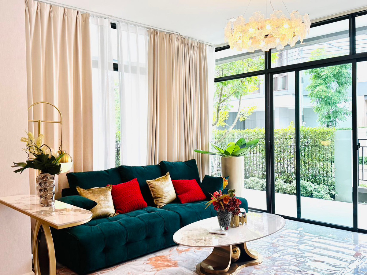 For RentHouseBangna, Bearing, Lasalle : Luxury detached house for rent, Bangkok Boulevard Bangna-Srinakarin. Large luxury detached house, LANAI Series, convenient for every trip!!