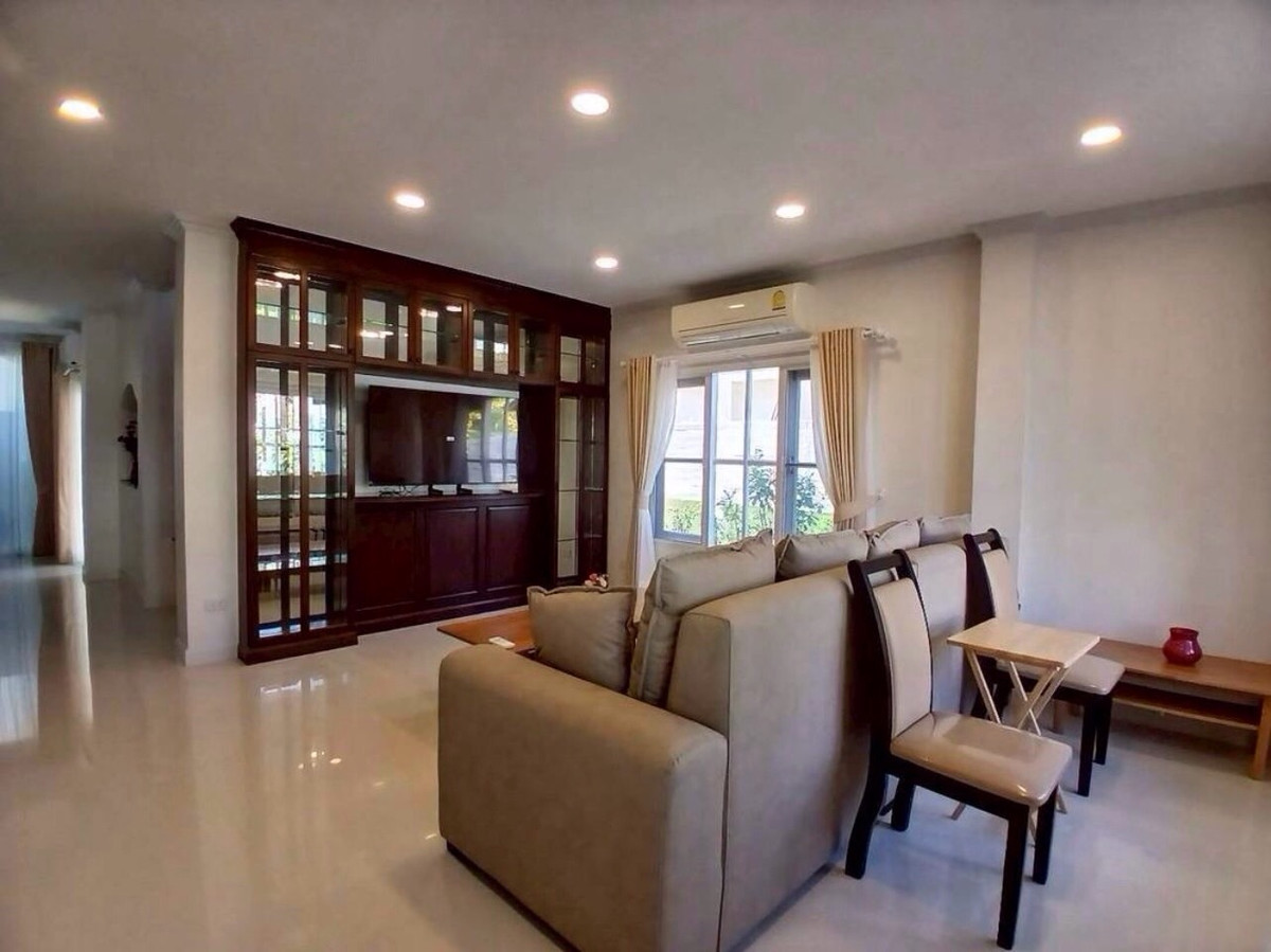 For RentHouseMin Buri, Romklao : 2-story detached house for rent, Perfect Place, Ramkhamhaeng 164, Minburi, Bangkok 10510