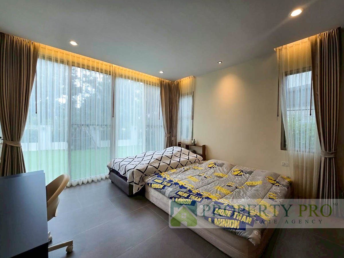For RentHousePattanakan, Srinakarin : House for Rent Pattanakarn 38, 1-Storey House 3 Bedroom 230 Sqw 310 Sqm middle of Pruksa Avenue Fully Furnished Near Onnut, Srinakarin, Huamak : MJ26R-004