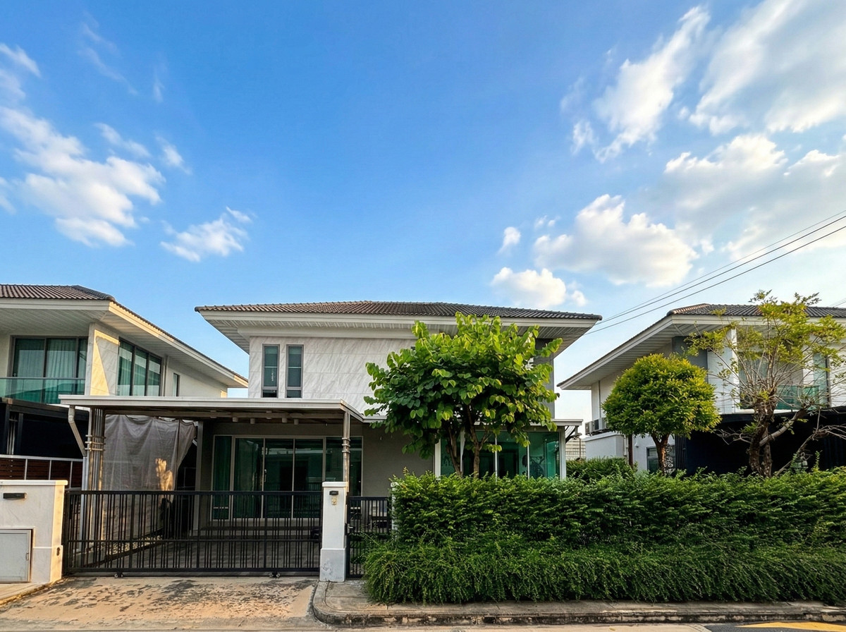 HousePattanakan, Srinakarin : For sale and rent, detached house, Perfect Place Rama 9 – Krungthep Kreetha.