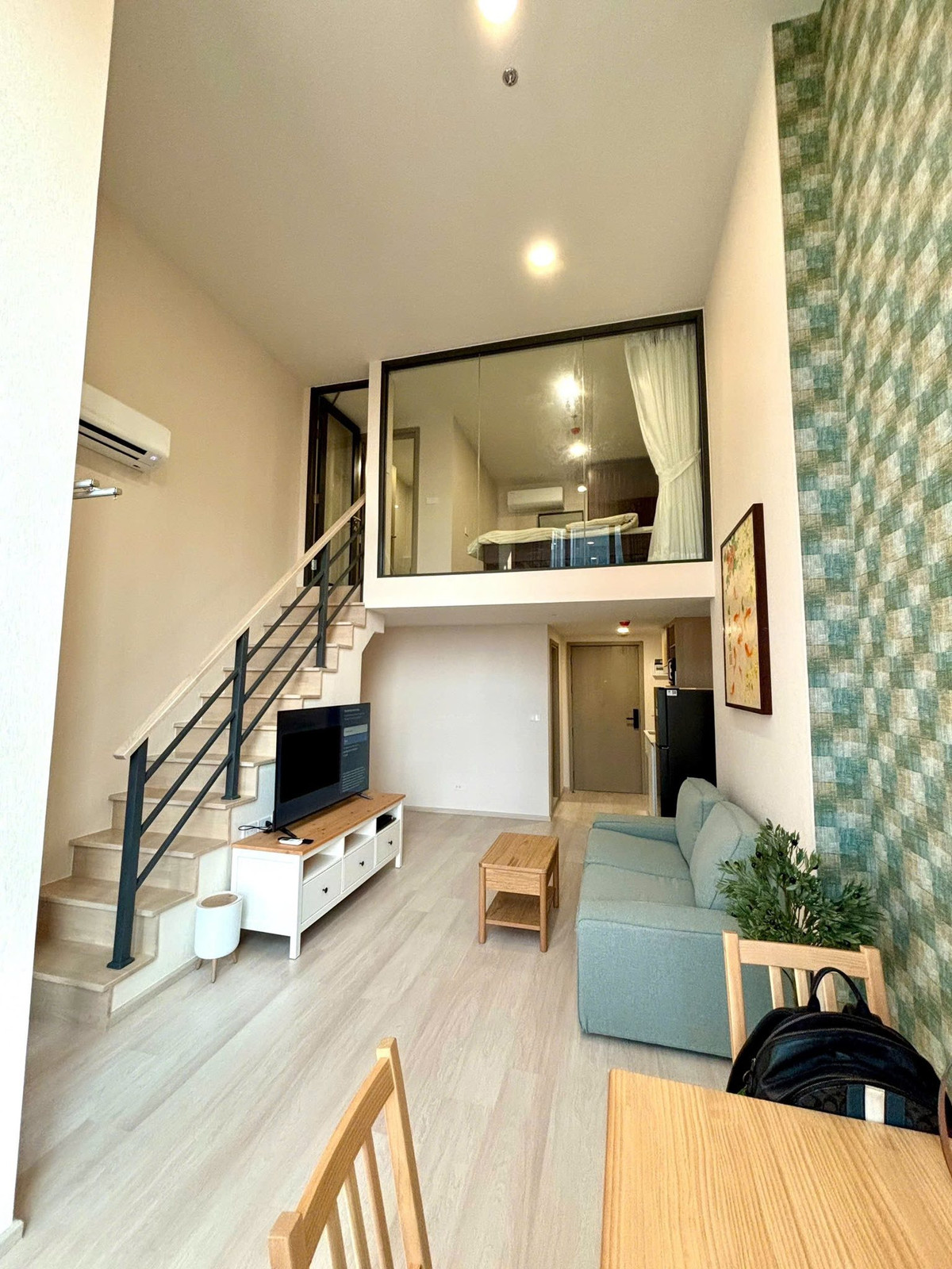 ให้เช่าคอนโดอารีย์ อนุสาวรีย์ : ⭐️ Aspire Vibha - Victory ⭐️ ห้อง Duplex  วิวสวย  เฟอร์นิเจอร์ครบพร้อมย้าย