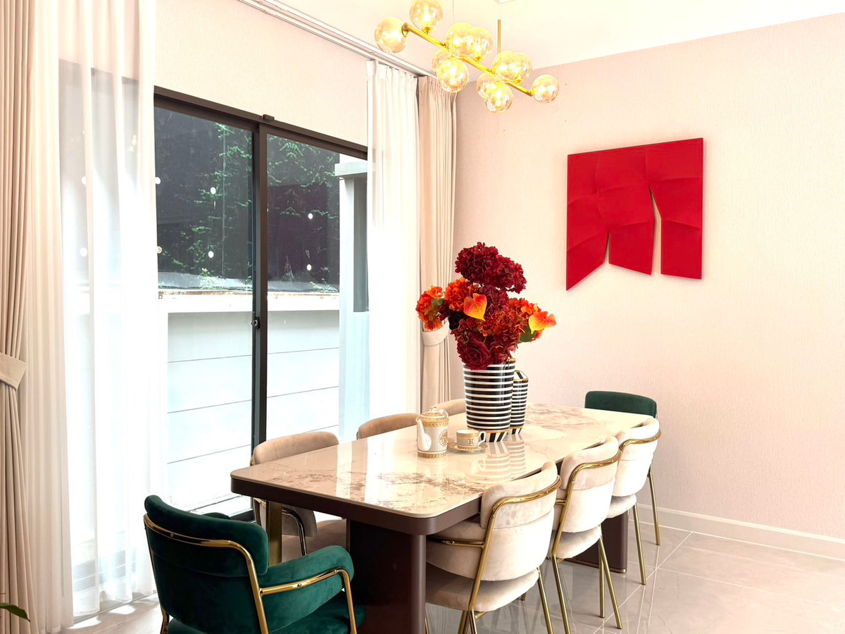 For RentHouseBangna, Bearing, Lasalle : Luxury detached house for rent, Bangkok Boulevard Bangna-Srinakarin. Large luxury detached house, LANAI Series, convenient for every trip!!