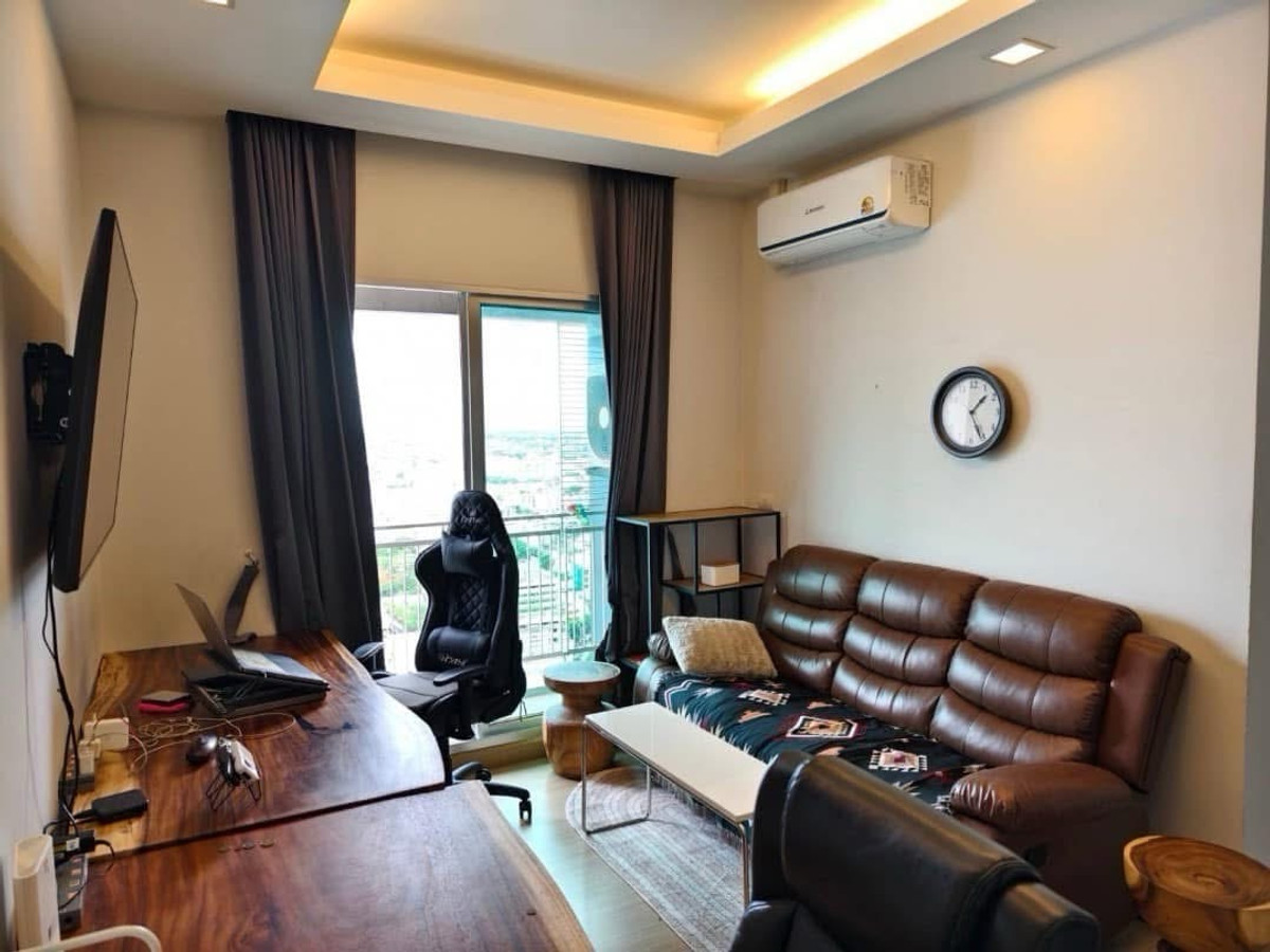 For RentCondoRama9, Petchburi, RCA : 🏢 Thru Thonglor for rent, high floor, 3 m. high ceiling, Thonglor view, hard to find!