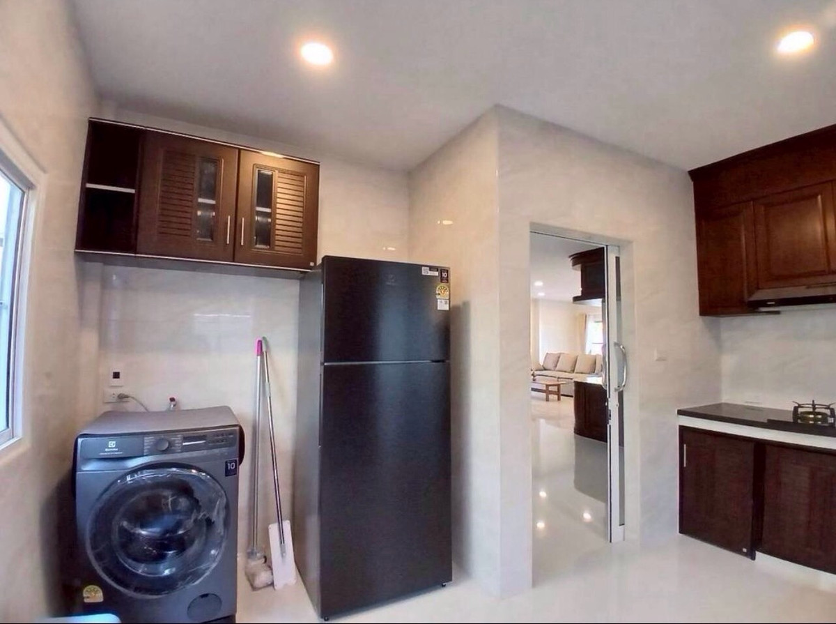 For RentHouseMin Buri, Romklao : 2-story detached house for rent, Perfect Place, Ramkhamhaeng 164, Minburi, Bangkok 10510