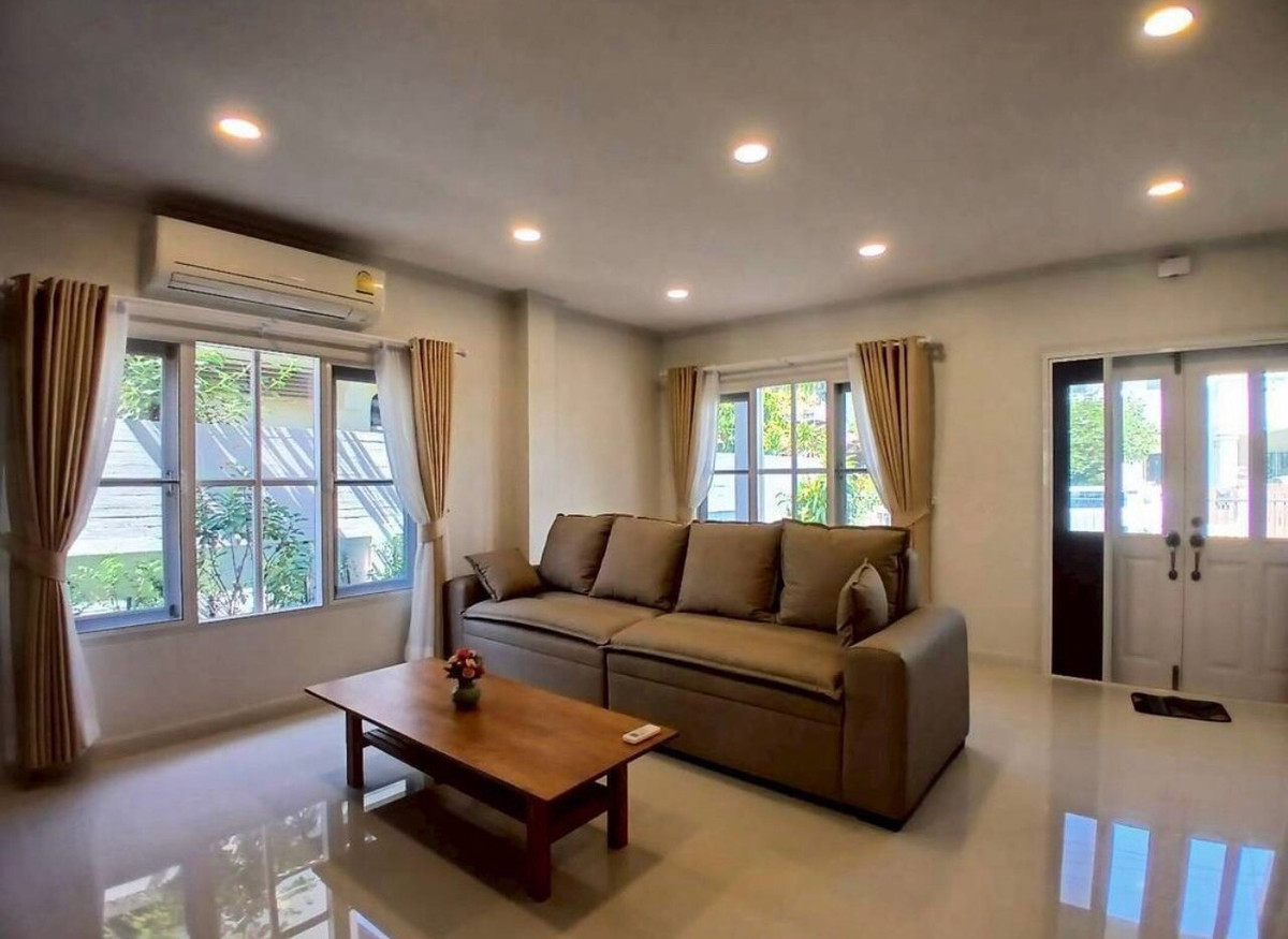 For RentHouseMin Buri, Romklao : 2-story detached house for rent, Perfect Place, Ramkhamhaeng 164, Minburi, Bangkok 10510