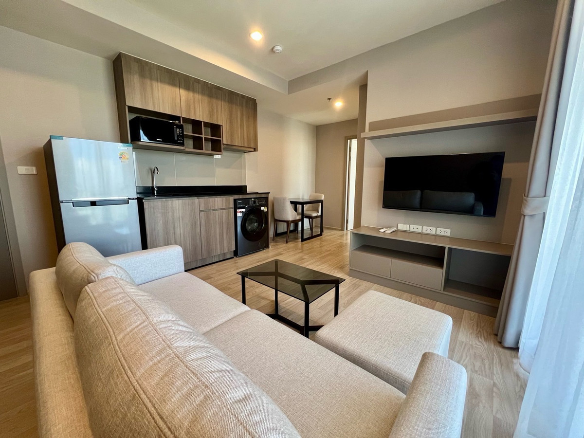 ให้เช่าคอนโดบางนา แบริ่ง ลาซาล : ห้องใหม่ ให้เช่า 1ห้องนอนใหญ่ แต่งครบ 42 ตร.ม. 