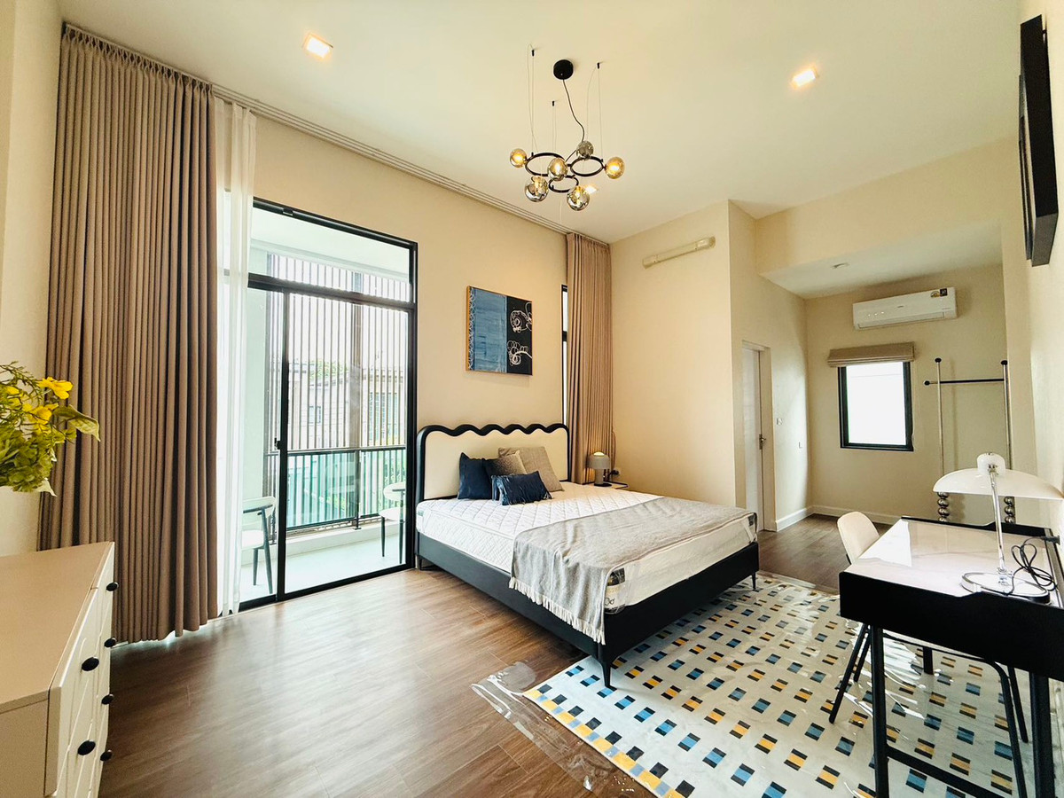For RentHouseBangna, Bearing, Lasalle : Luxury detached house for rent, Bangkok Boulevard Bangna-Srinakarin. Large luxury detached house, LANAI Series, convenient for every trip!!