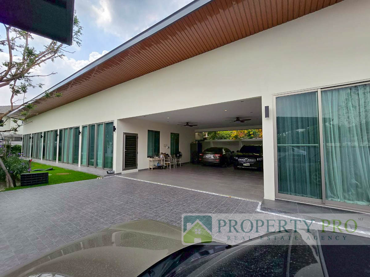 For RentHousePattanakan, Srinakarin : House for Rent Pattanakarn 38, 1-Storey House 3 Bedroom 230 Sqw 310 Sqm middle of Pruksa Avenue Fully Furnished Near Onnut, Srinakarin, Huamak : MJ26R-004