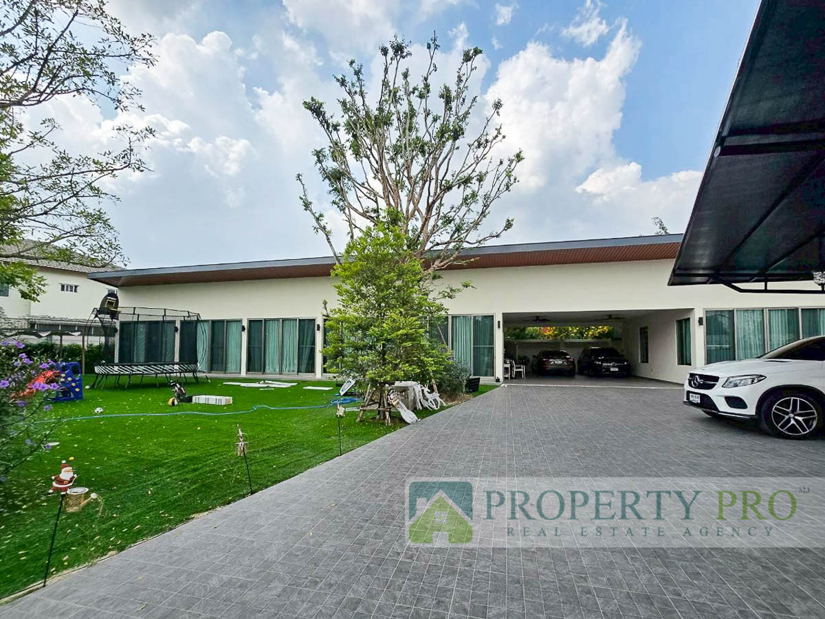 For RentHousePattanakan, Srinakarin : House for Rent Pattanakarn 38, 1-Storey House 3 Bedroom 230 Sqw 310 Sqm middle of Pruksa Avenue Fully Furnished Near Onnut, Srinakarin, Huamak : MJ26R-004