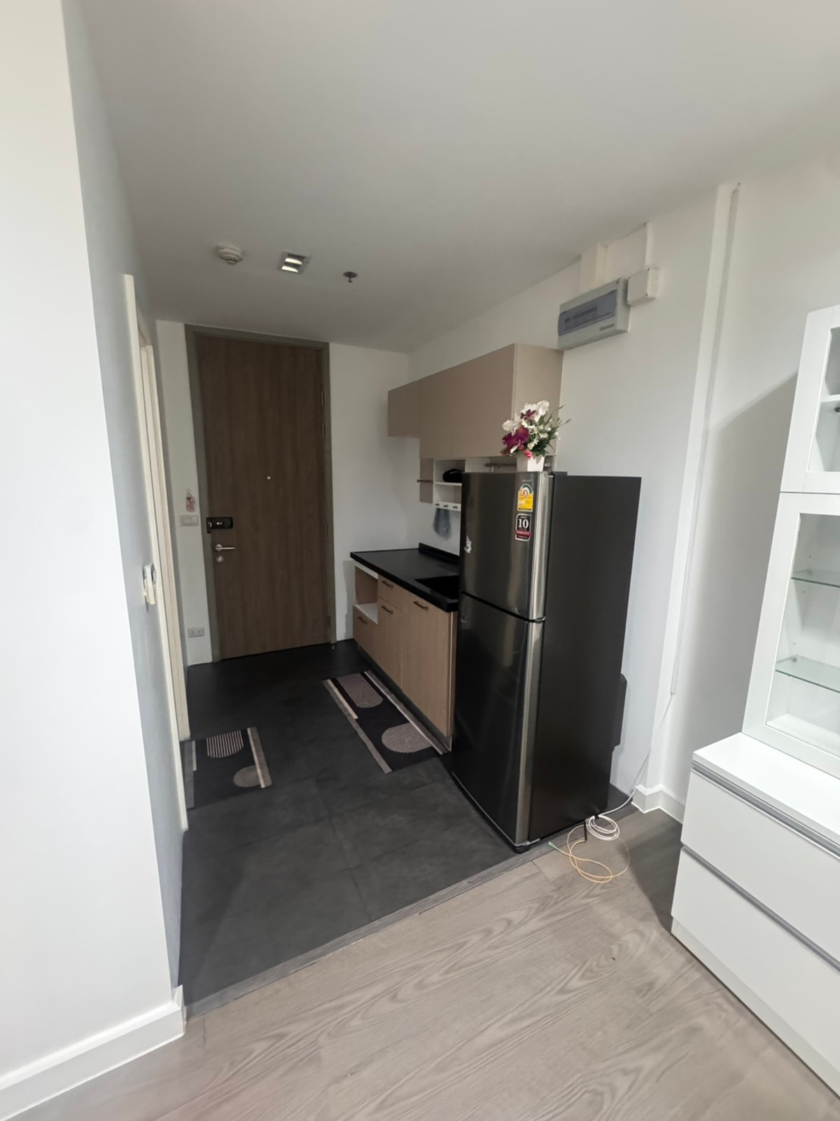 For RentCondoRama9, Petchburi, RCA : For rent, A space ID Asoke-Ratchada 1 bedroom, with automatic parking, near SWU Prasarnmit, MRT Rama 9