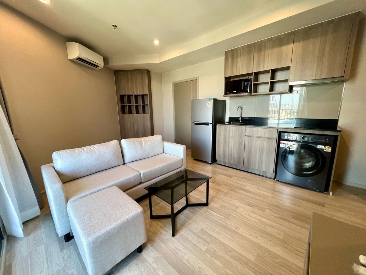 ให้เช่าคอนโดบางนา แบริ่ง ลาซาล : ห้องใหม่ ให้เช่า 1ห้องนอนใหญ่ แต่งครบ 42 ตร.ม. 