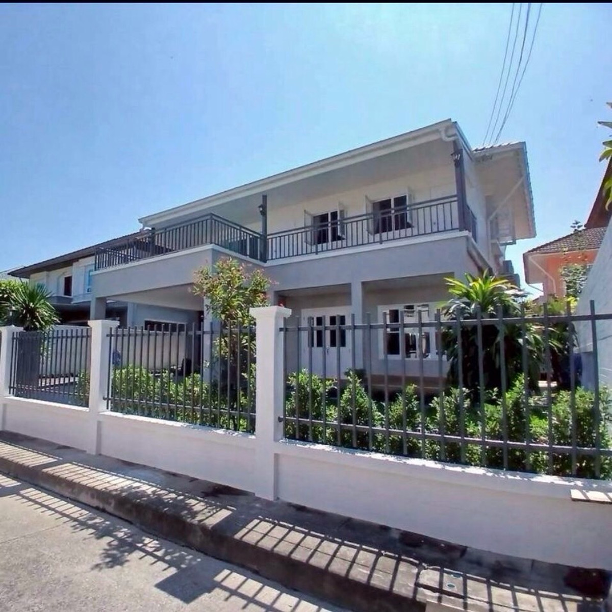 For RentHouseMin Buri, Romklao : 2-story detached house for rent, Perfect Place, Ramkhamhaeng 164, Minburi, Bangkok 10510