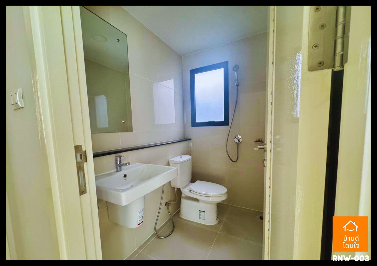 For RentNonthaburi, Bang Yai, Bangbuathong : Twin house for rent, Perfect Park Westgate (36.7 sq m.), 4 bedrooms, 3 bathrooms, ready to move in.