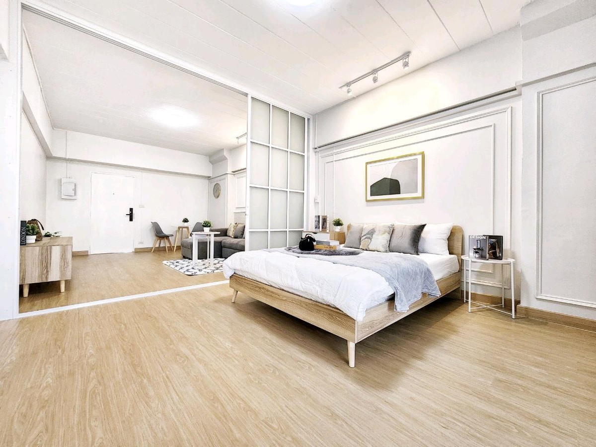 ขายคอนโดเสรีไทย-นิด้า : 🏙️ ปล่อยของดี! สุขาภิบาล 3 แมนชั่น ห้องกว้าง อยู่สบาย เหมือนอยู่บ้าน ใกล้ MRT แยกลำสาลี แบบเดินได้ 