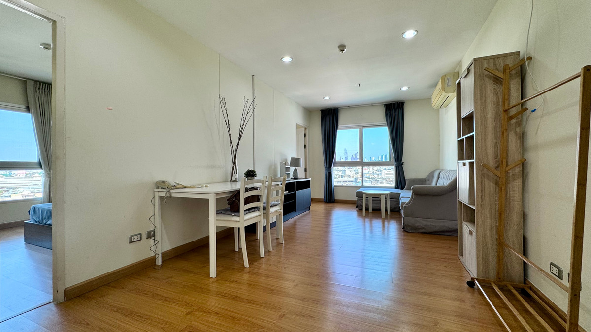 For RentCondoRama3 (Riverside),Satupadit : Condo for Rent, Le Rich Rama 3 near Sathorn 6 mins Ready to move in, Corner Room 2 Bed 1 Bath 1 fixed parking