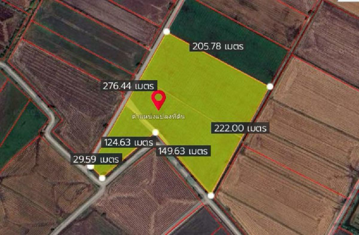 ขายที่ดินสระบุรี : ขายที่นา 27-1-44 ไร่ แปลงสวย น้ำไม่ท่วม ติดทางสาธารณะ ตำบลบ้านกลับ อำเภอหนองโดน จังหวัดสระบุรี