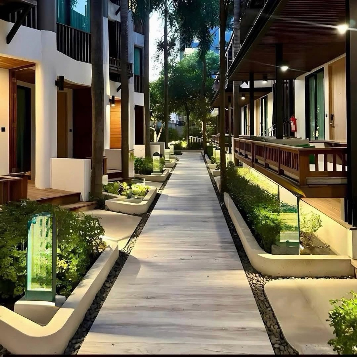 For SaleHotel&Apartment BusinessCha-am Phetchaburi : Beachfront Resort for Sale in Cha-am 40 Rooms High Occupancy Fully Renovated Ready Business