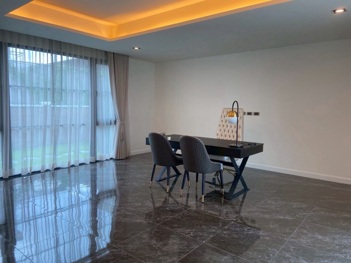 For RentHouseChaengwatana, Muangthong : Luxury Private Pool Villa Near ISB for Expat Families, Spacious Living, Ready April 2026
