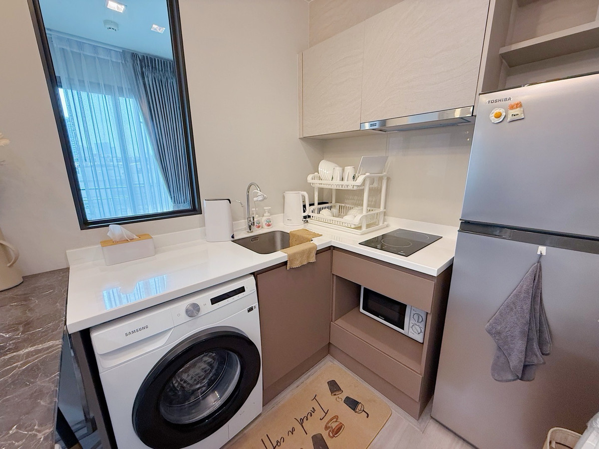 For RentCondoThaphra, Talat Phlu, Wutthakat : ⭐️ Life Sathorn Sierra ⭐️1 bedroom, 1 bathroom, 32 sq m. Beautiful room, decorated, ready to move in.