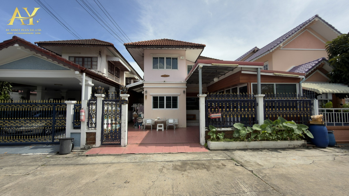 For SaleHouseKaset Nawamin,Ladplakao : Urgent sale 🔥 Single house Nuanchan Sinthana Village 6, good location, can enter and exit in many ways. Very convenient to travel 🏡🚦✅